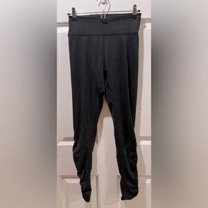 PINK Victoria's Secret Black Ultimate Leggings with Ruched Cuffs